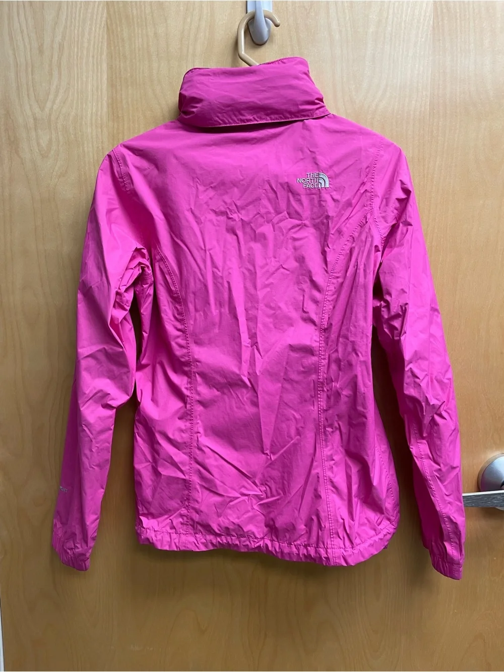 The North Face Women's Pink Waterproof Hooded Utility Jacket